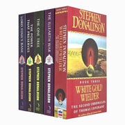 Thomas Covenant Series 5 Books Set by Stephen Donaldson (Lord Foul's Bane ,The Illearth War, The Power that Preserves ,The One Tree  & White Gold Wielder) - The Book Bundle