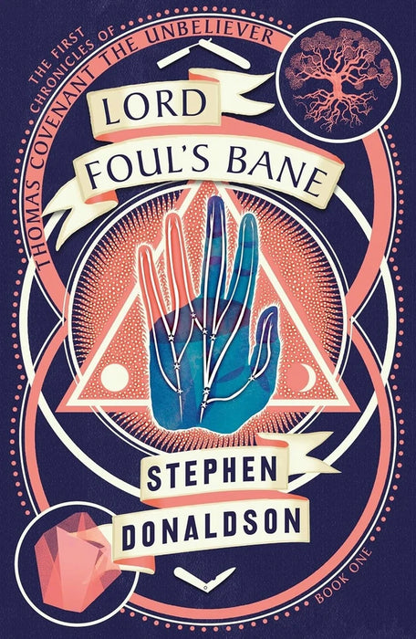 Thomas Covenant Series 5 Books Set by Stephen Donaldson (Lord Foul's Bane ,The Illearth War, The Power that Preserves ,The One Tree  & White Gold Wielder)