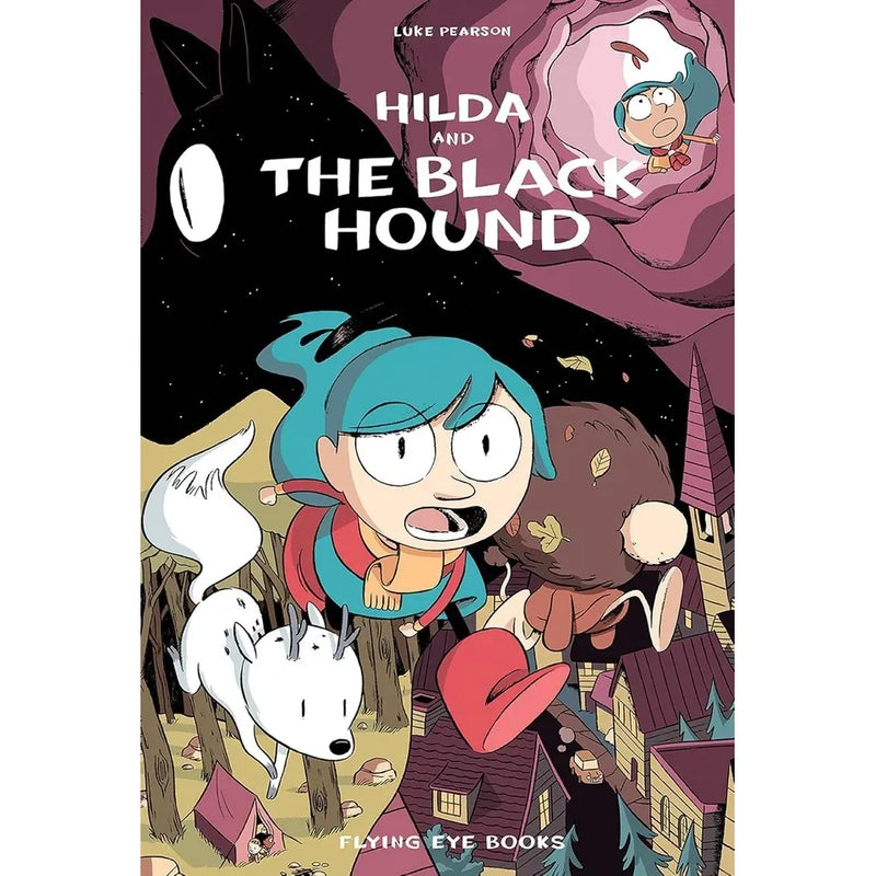 Hildafolk Comics 4 Books Collection Set by Luke Pearson (Hilda and the Black Hound,Hilda and the Bird Parade,Hilda and the Midnight Giant &Hilda and the Troll: 1) - The Book Bundle
