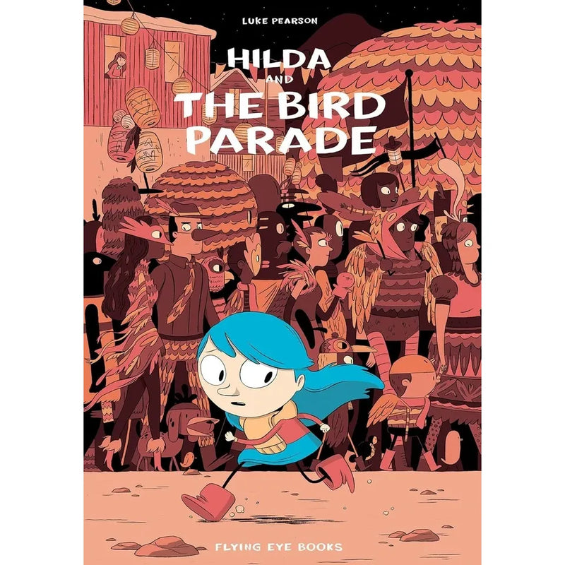 Hildafolk Comics 4 Books Collection Set by Luke Pearson (Hilda and the Black Hound,Hilda and the Bird Parade,Hilda and the Midnight Giant &Hilda and the Troll: 1) - The Book Bundle