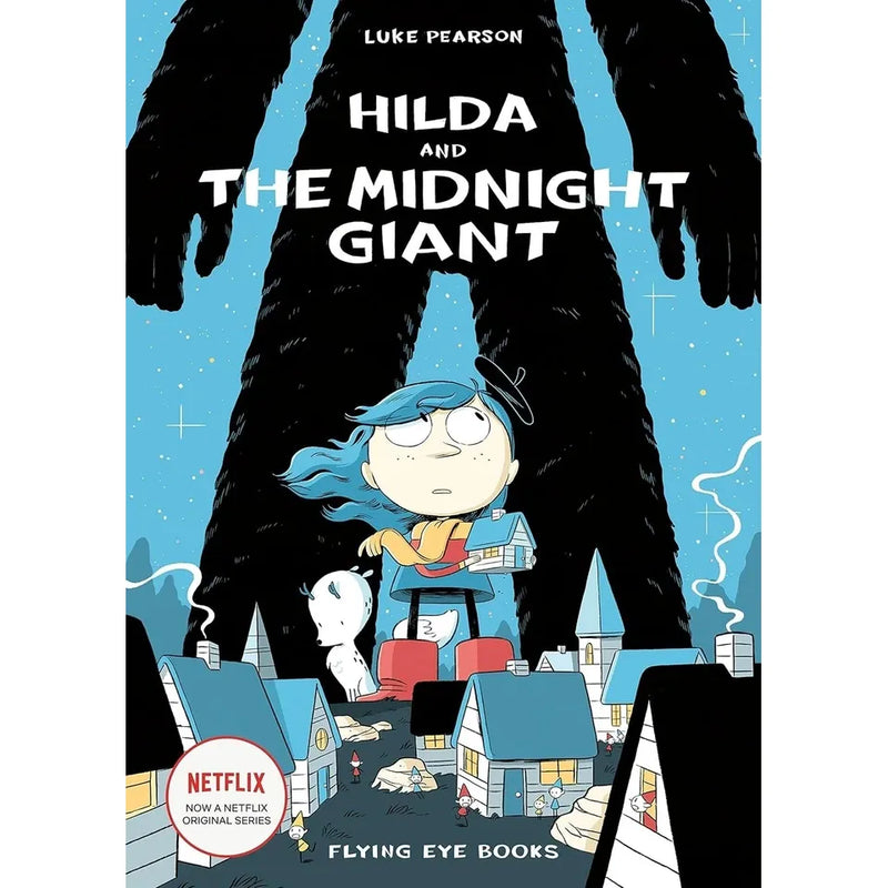 Hildafolk Comics 4 Books Collection Set by Luke Pearson (Hilda and the Black Hound,Hilda and the Bird Parade,Hilda and the Midnight Giant &Hilda and the Troll: 1) - The Book Bundle