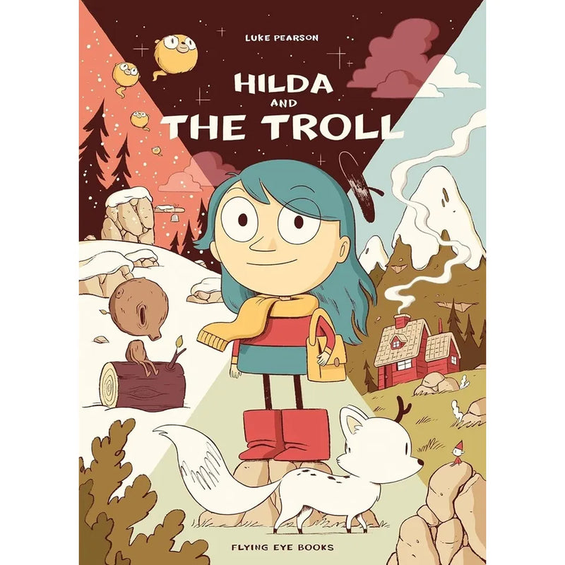 Hildafolk Comics 4 Books Collection Set by Luke Pearson (Hilda and the Black Hound,Hilda and the Bird Parade,Hilda and the Midnight Giant &Hilda and the Troll: 1) - The Book Bundle