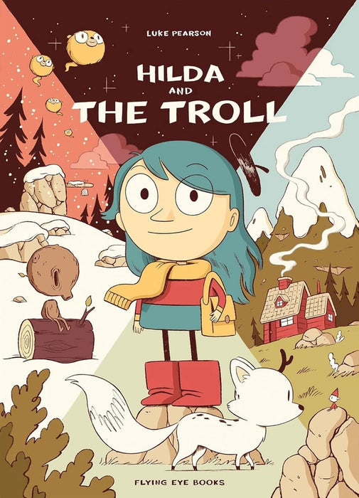 Hildafolk Comics 4 Books Collection Set by Luke Pearson (Hilda and the Black Hound,Hilda and the Bird Parade,Hilda and the Midnight Giant &Hilda and the Troll: 1)