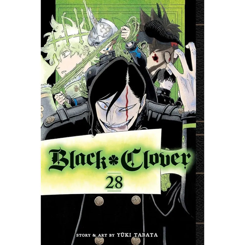 Black Clover manga collection Vol 24-31 by Yuki Tabata, set of 7 books published by VIZ Media, featuring colorful manga covers.