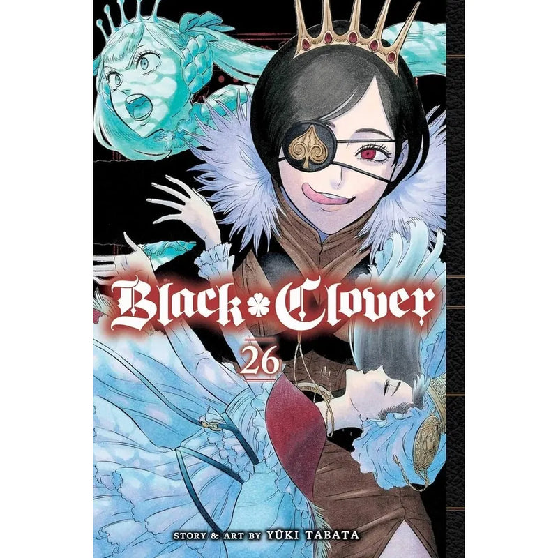 Black Clover manga collection Vol 24-31 by Yuki Tabata, VIZ Media, featuring seven manga books with colorful covers.