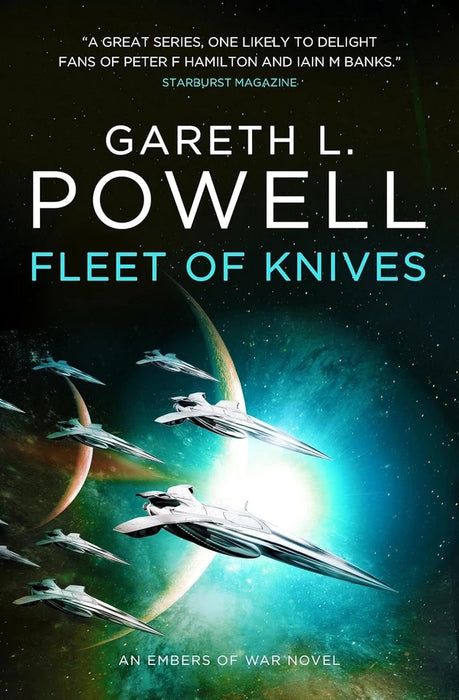 Embers of War Series 2 Books Collection Set By Gareth L. Powell(Embers of War & Fleet of Knives)