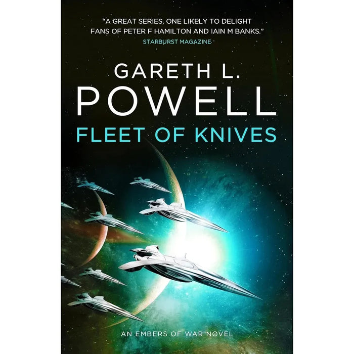 Embers of War Series 2 Books Collection Set By Gareth L. Powell(Embers of War & Fleet of Knives)