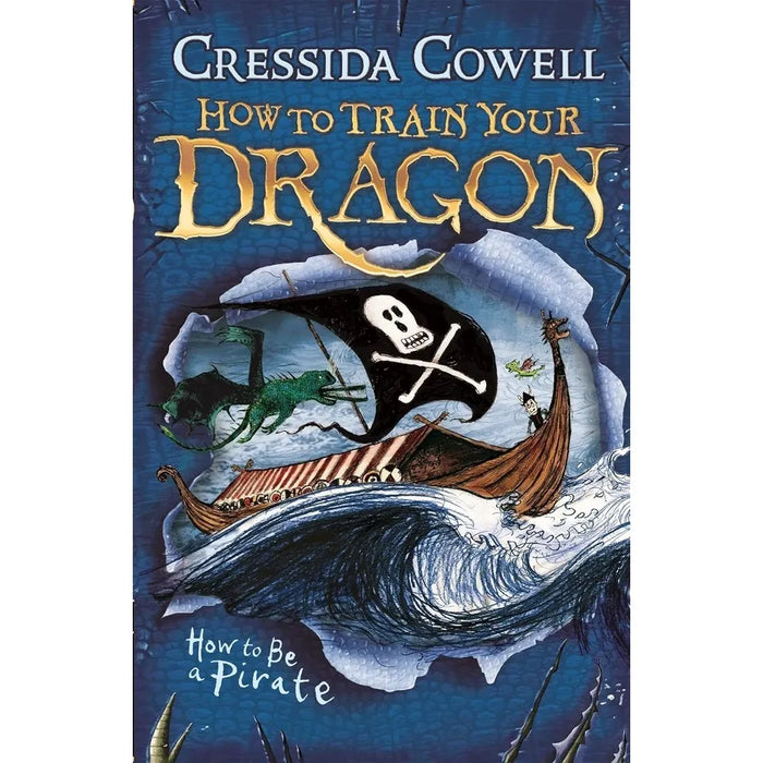 How To Train Your Dragon Collection 4 Books Set by Cressida Cowell (How to Train Your Dragon, How to Be a Pirate, How to Cheat a Dragon’s Curse &  How to Twist a Dragon’s Tale)