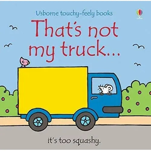 Thats Not My Touchy Feely Series Collection 5 Books Set by Fiona Watt(That's Not My Tractor, That's Not My Train ,Thats Not My Truck ,That's not my dinosaur & That's not my dragon)