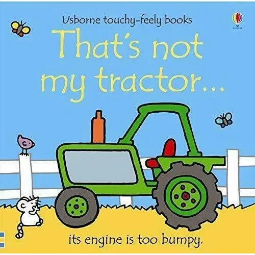 Thats Not My Touchy Feely Series Collection 5 Books Set by Fiona Watt(That's Not My Tractor, That's Not My Train ,Thats Not My Truck ,That's not my dinosaur & That's not my dragon) - The Book Bundle