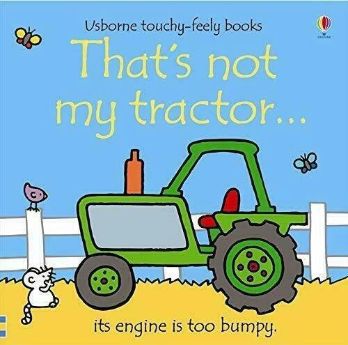 Thats Not My Touchy Feely Series Collection 5 Books Set by Fiona Watt(That's Not My Tractor, That's Not My Train ,Thats Not My Truck ,That's not my dinosaur & That's not my dragon)