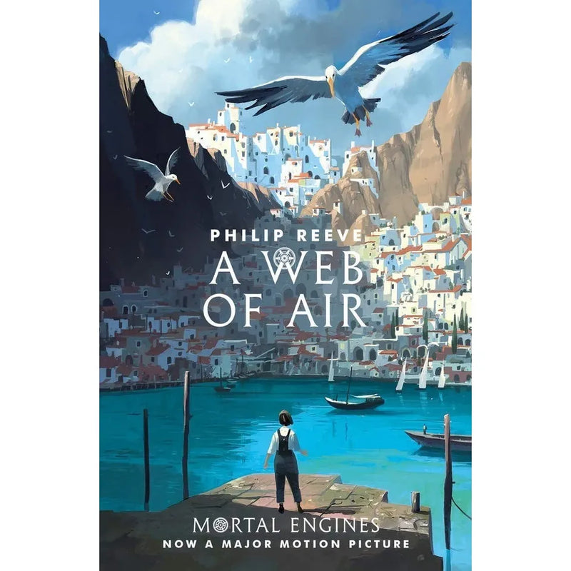 Mortal Engines 4 Books Collection Set by Philip ReeveA (Scrivener's Moon, Night Flights, Fever Crumb & A Web of Air) - The Book Bundle