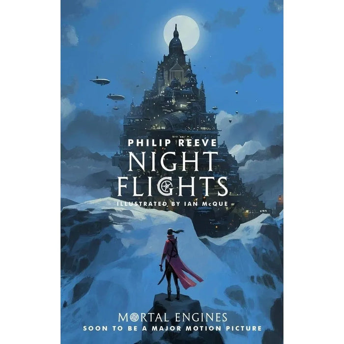 Mortal Engines 4 Books Collection Set by Philip ReeveA (Scrivener's Moon, Night Flights, Fever Crumb & A Web of Air)