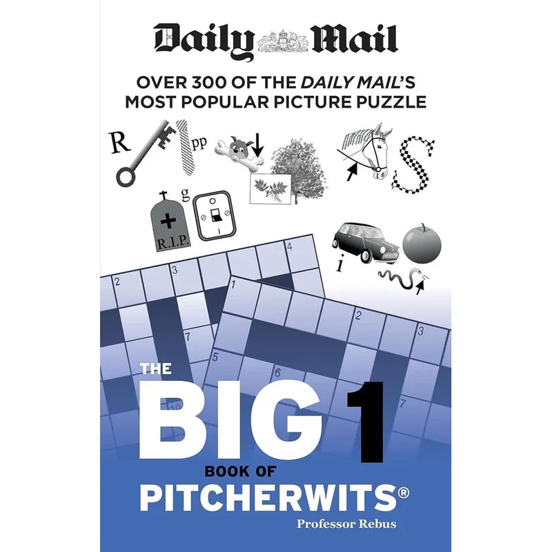 Daily Mail Puzzle Pitcherwits Collection 2 Books Set by Professor Rebus(Daily Mail Pitcherwits – Volume 1 ,Volume 3) - The Book Bundle