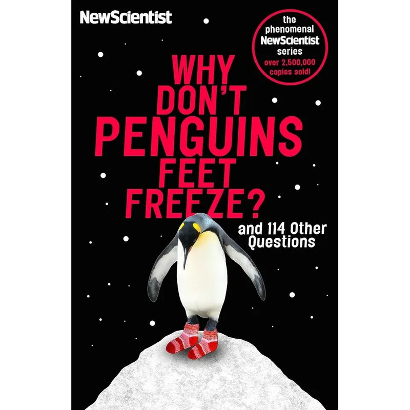 New Scientist 2 Books Collection Set(Why Don't Penguins' Feet Freeze? & Does Anything Eat Wasps) - The Book Bundle