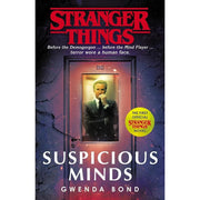 Arrow book set featuring Stranger Things Series 2 novels "Darkness on the Edge of Town" and "Suspicious Minds" by Adam Christopher & Gwenda Bond.
