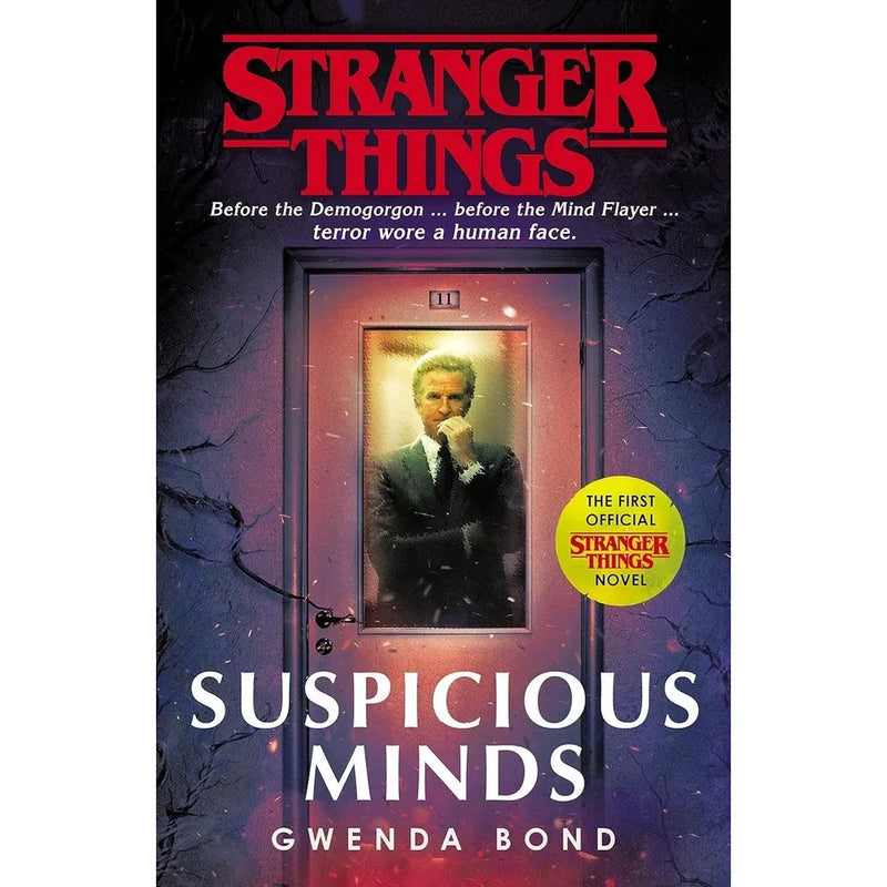 Arrow book set featuring Stranger Things Series 2 novels "Darkness on the Edge of Town" and "Suspicious Minds" by Adam Christopher & Gwenda Bond.