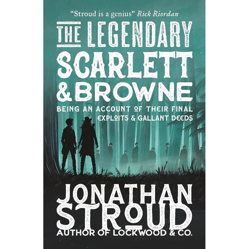 Scarlett and Browne Series 2 Books Collection Set by Jonathan Stroud Outlaws( Outlaws Scarlett and Browne &  Legendary Scarlett and Browne) - The Book Bundle