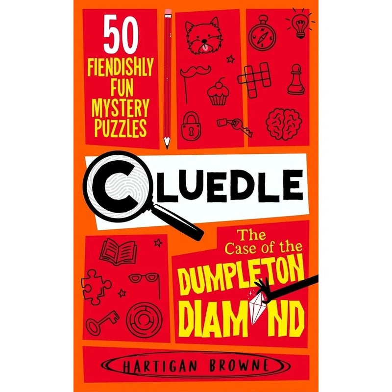 Cluedle Series Collection 2 Books Set by Hartigan Browne(The Case of the Dumpleton Diamond & The Case of the Golden Pomegranate) - The Book Bundle