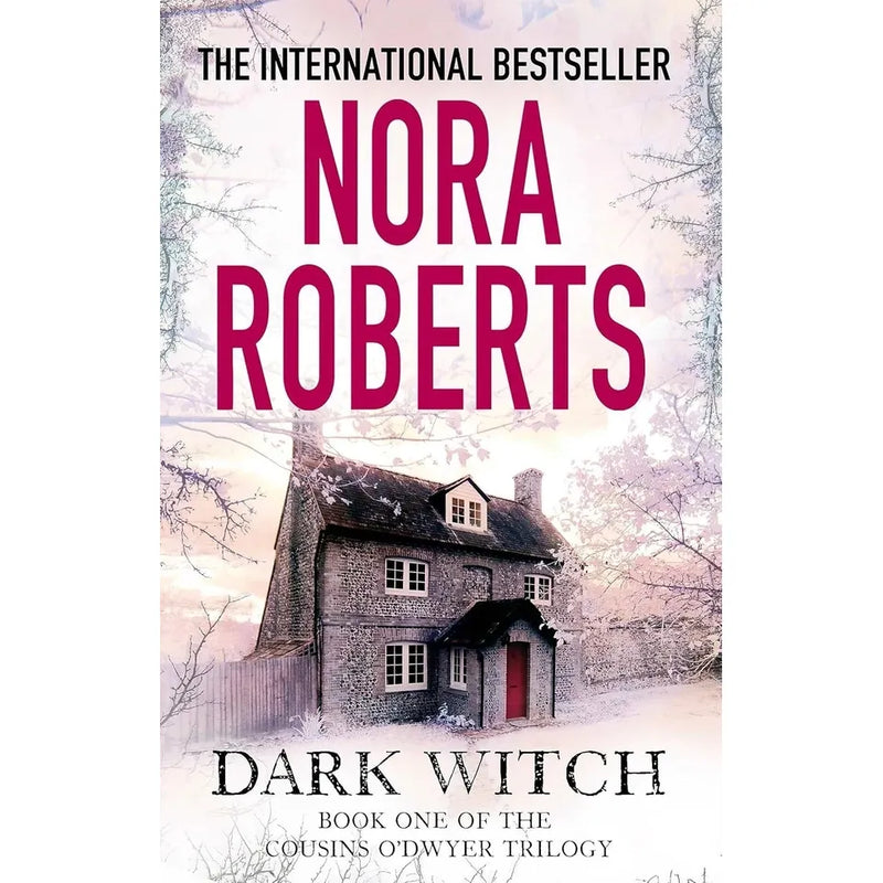 Two paperback books from Nora Roberts' Cousins O'Dwyer Trilogy collection, featuring fictional stories in a Piatkus edition.