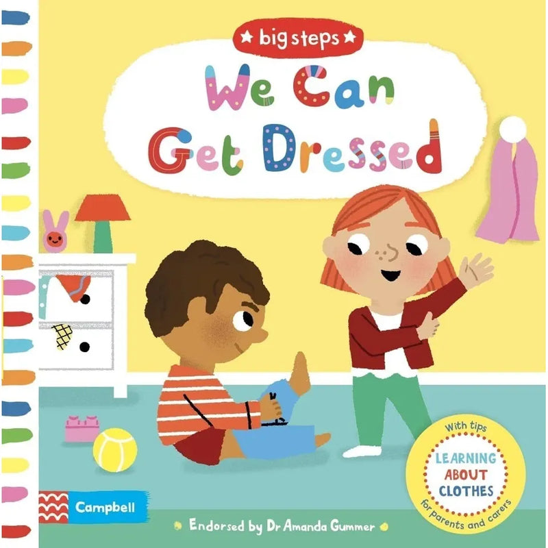 Campbell Books Campbell Big Steps Series Collection 4 Books Set(Can You Say Please?,We're Going to the Dentist,We Can Get Dressed & No More Dummies) - The Book Bundle