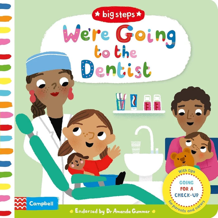 Campbell Books Campbell Big Steps Series Collection 4 Books Set(Can You Say Please?,We're Going to the Dentist,We Can Get Dressed & No More Dummies) - The Book Bundle