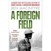 Ben Macintyre collection set featuring "A Foreign Field" and "The Napoleon of Crime" books by HarperPress