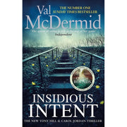Tony hill and Carol Jordan Collection 2 Books Set by Val Mcdermid(insidious intent & out of bounds) - The Book Bundle