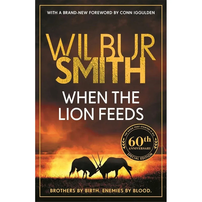 Courtney Family Novels Series 3 Books Collection Set by Wilbur Smith (When the Lion Feeds, A Sparrow Falls &The Burning Shore) - The Book Bundle