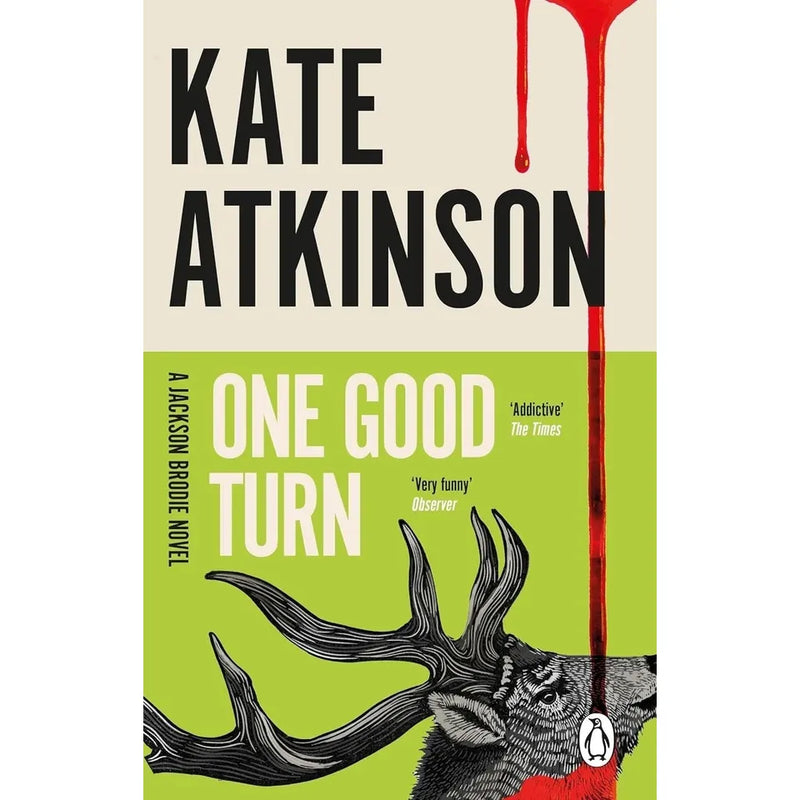 Jackson Brodie Series 3 Books Collection Set by Kate Atkinson(Case Histories,One Good Turn & When Will There Be Good News?) - The Book Bundle