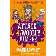 Roman Garstang Disasters Series 4 Books Collection Set by Mark Lowery(The Chicken Nugget ,Ambush Attack of the Woolly Jumper, The Great Caravan Catastrophe & Revenge of the Spaghetti Hoops) - The Book Bundle