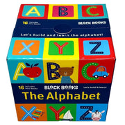 Children’s Alphabet Learning 16 Mini Books Collection Box by Lake Press - The Book Bundle
