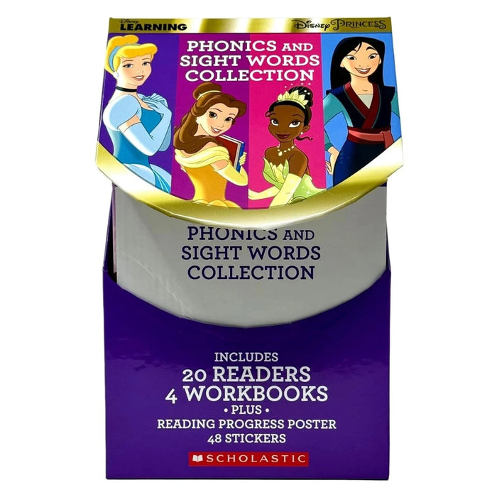 Princess Phonics and Sight Words Collection (Includes 24 Book Set Learning) - The Book Bundle
