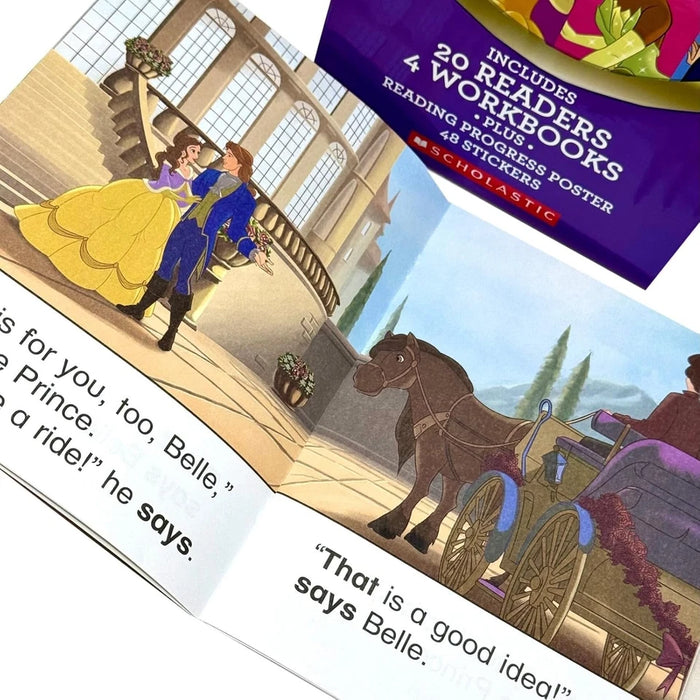 Princess Phonics and Sight Words Collection (Includes 24 Book Set Learning) - The Book Bundle