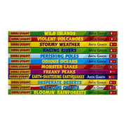 Horrible Geography collection of 12 books by Anita Ganeri, Scholastic series on fun, gross, and fascinating world geography topics.