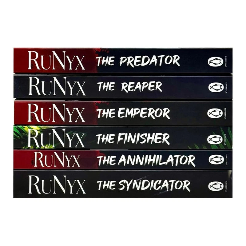 Dark Verse Series 6 Books Collection Set by RuNyx (The Predator ,The Reaper ,The Emperor, The Finisher ,The Annihilator & The Syndicator) - The Book Bundle