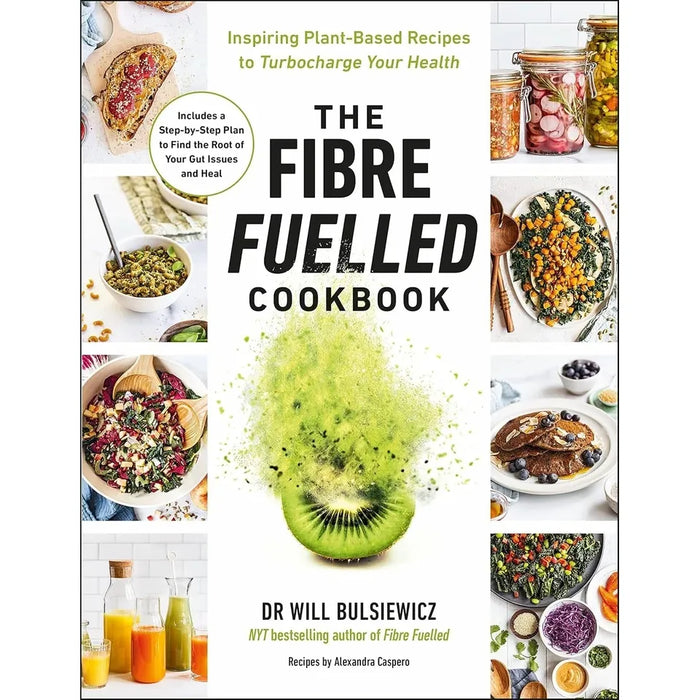 Dr Will Bulsiewicz Collection 3 Books Set(Fibre Fuelled,The Fibre Fuelled Cookbook & Plant Powered Plus) - The Book Bundle