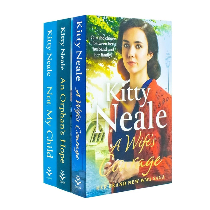 Kitty Neale Collection 3 Books Set(Not My Child, An Orphans Hope & A Wife Courage) - The Book Bundle