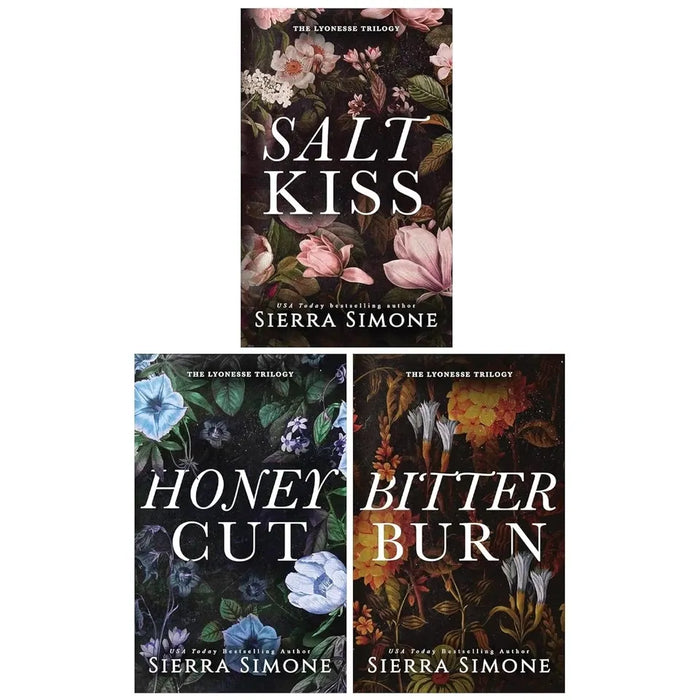 Lyonesse Trilogy 3 Books Collection Set by Sierra Simone (Salt Kiss ,Honey Cut & Bitter Burn) - The Book Bundle