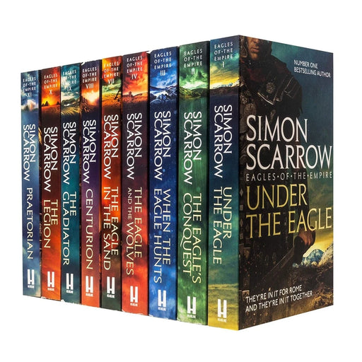 Eagles of the Empire Series 9 Books Collection Set by Simon Scarrow - The Book Bundle