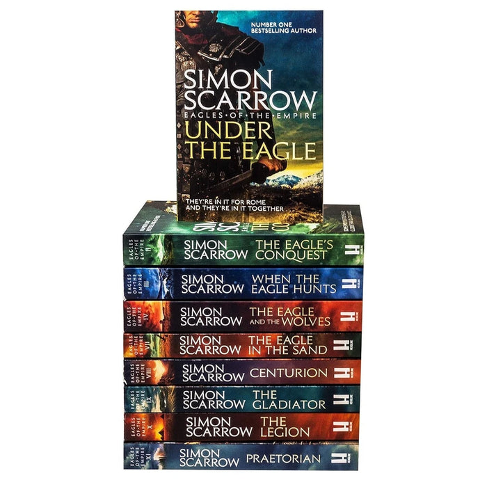 Eagles of the Empire Series 9 Books Collection Set by Simon Scarrow - The Book Bundle