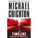 Michael Crichton Collection 3 Books Set(Disclosure ,Airframe & Timeline) - The Book Bundle