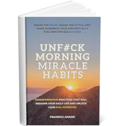 Atomic Habits Workbook,Team Habits, UnF#ck Morning Miracle Habits 3 Books  Collection Set - The Book Bundle