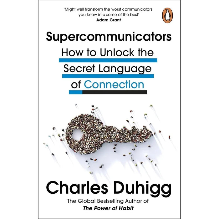 Charles Duhigg Collection 3 Books Set(Supercommunicators ,Smarter Faster Better  & The Power of Habit) - The Book Bundle