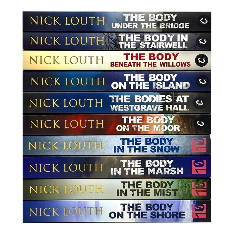 DCI Craig Gillard Crime Thrillers Series 10-book collection set by Nick Louth, featuring Canelo brand mystery and crime novels.