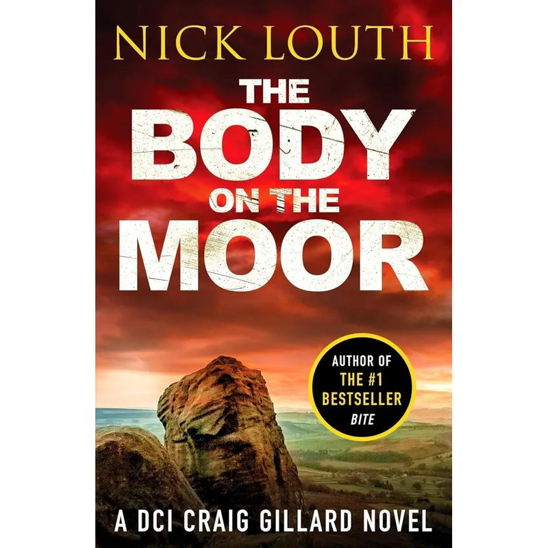Set of 10 crime thriller books from the DCI Craig Gillard series by Nick Louth, featuring Canelo editions in a compact collection.