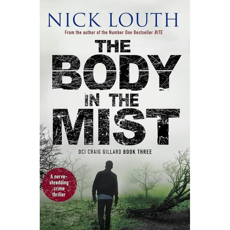 Set of 10 crime thriller books from the DCI Craig Gillard series by Nick Louth, published by Canelo, displayed in a collection.