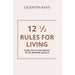 12 Rules for Life Jordan B Peterson, 12 1/2 Rules For Living Quentin Raye 2 Books Collection Set - The Book Bundle