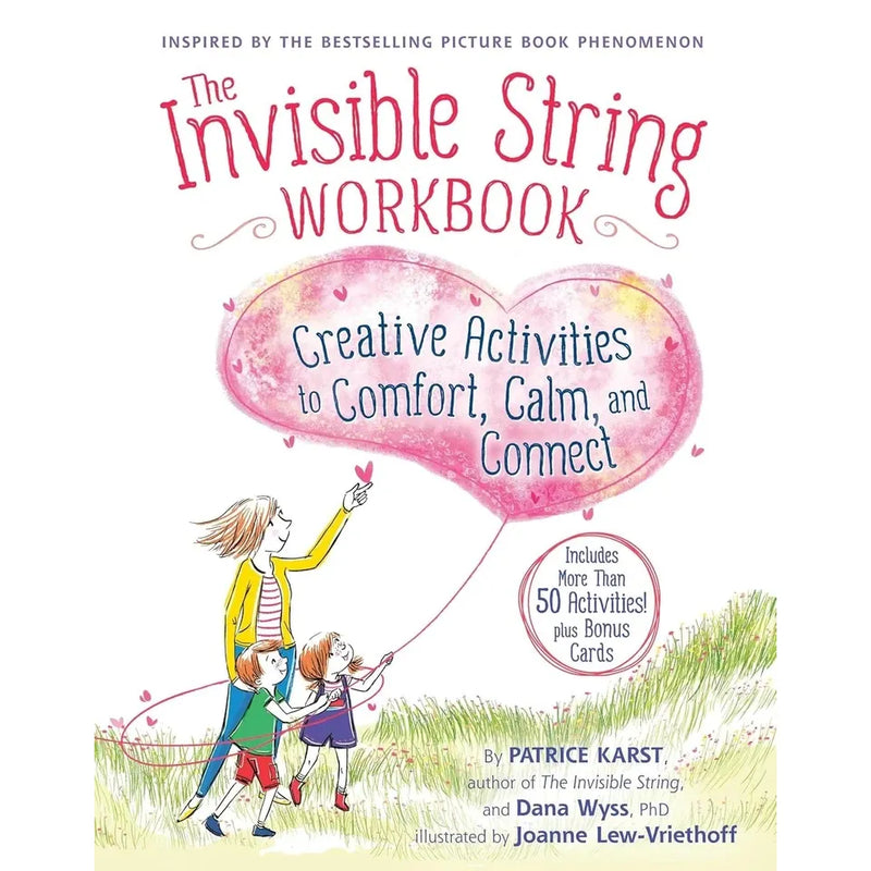 Set of four Invisible String books by Patrice Karst and Dana Wyss, featuring colorful cover illustrations for young readers.