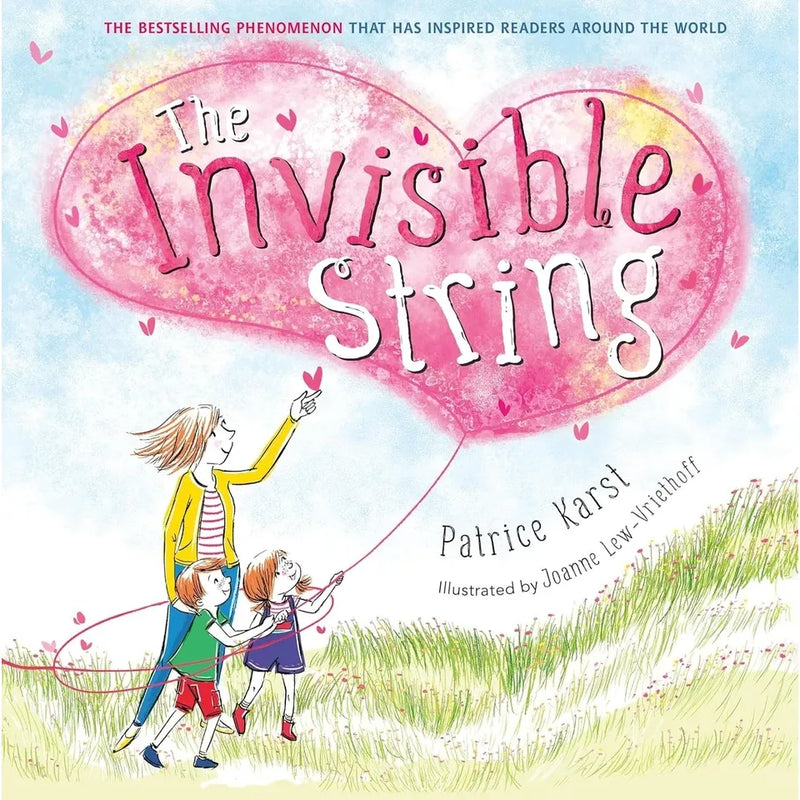 Invisible String Series 1-4 book set by Patrice Karst and Dana Wyss, featuring colorful covers from Little, Brown Books for Young Readers.